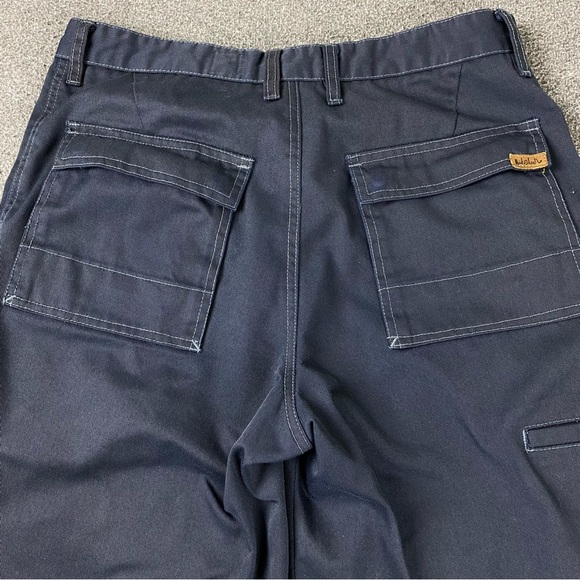 Vintage Navy Blue Quicksilver Casual Cargo Shorts Men’s Size 30 - Picture 4 of 12